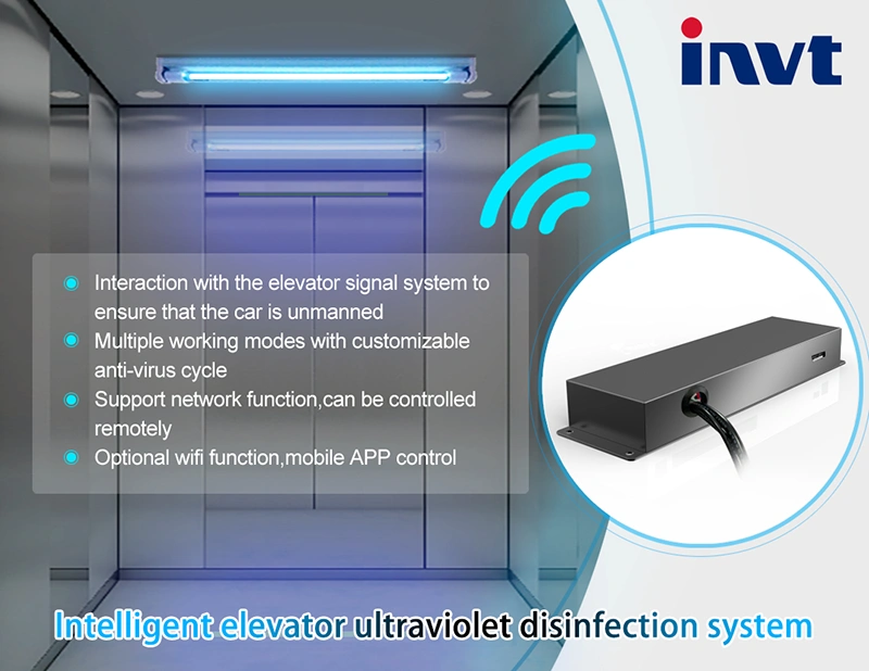 Sanitizador de elevadores automatico
